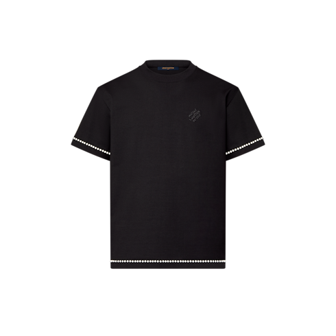 Pearl-Embellished Cotton T-Shirt in Men's Ready-to-Wear T-shirts and Polos collections by Louis Vuitton (Product zoom)