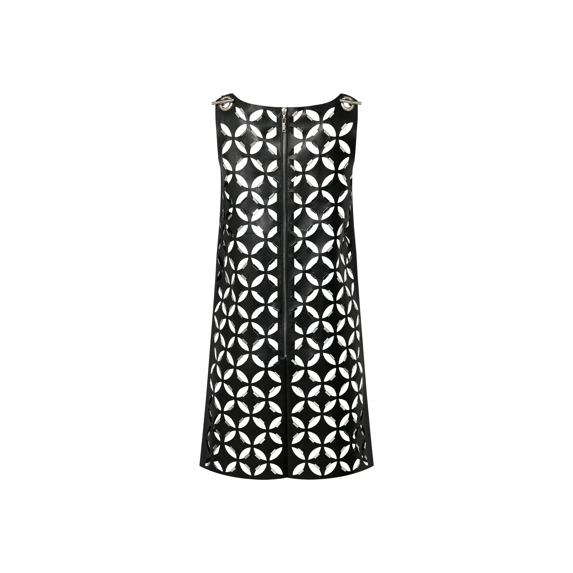Perforated Leather Dress  in Women