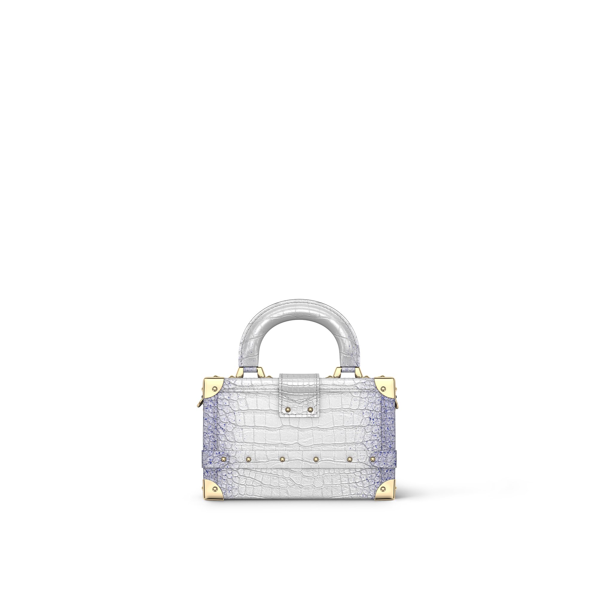 Petite Malle Capitale Crocodilien Brillant in Women