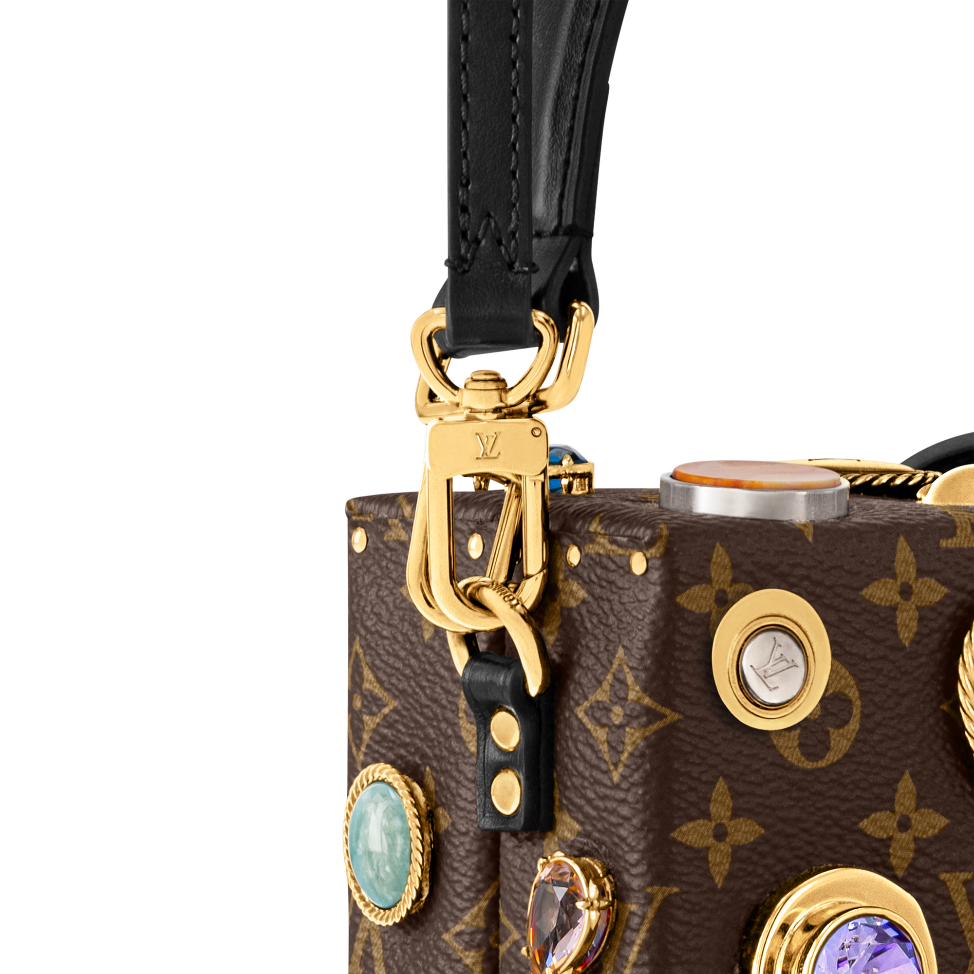 Petite Malle Celebration Heirloom Monogram in Bags and Small Leather Goods