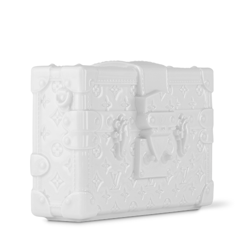 Petite Malle Porcelain Vase Monogram in Trunks, Travel and Home's Highlights Art of Living Campaign collections by Louis Vuitton (Product zoom)