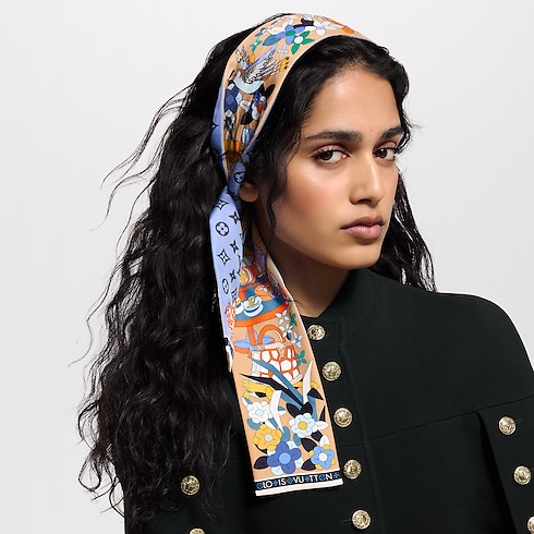 Picnic Bandeau . in Women's Accessories Silk Squares and Bandeaus collections by Louis Vuitton (Product zoom)