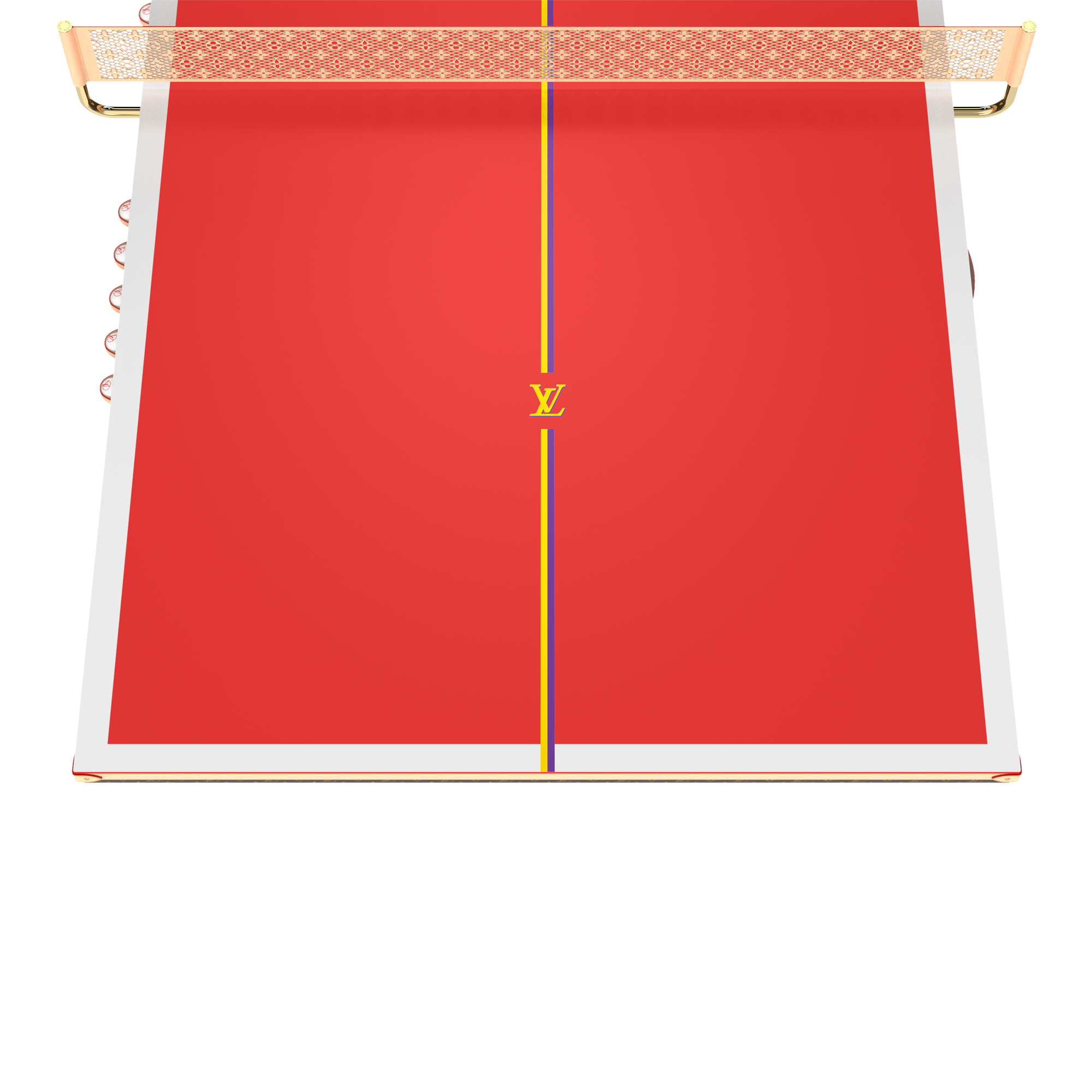 Ping-Pong Table Canvas domestic size Monogram in Trunks, Travel and Home