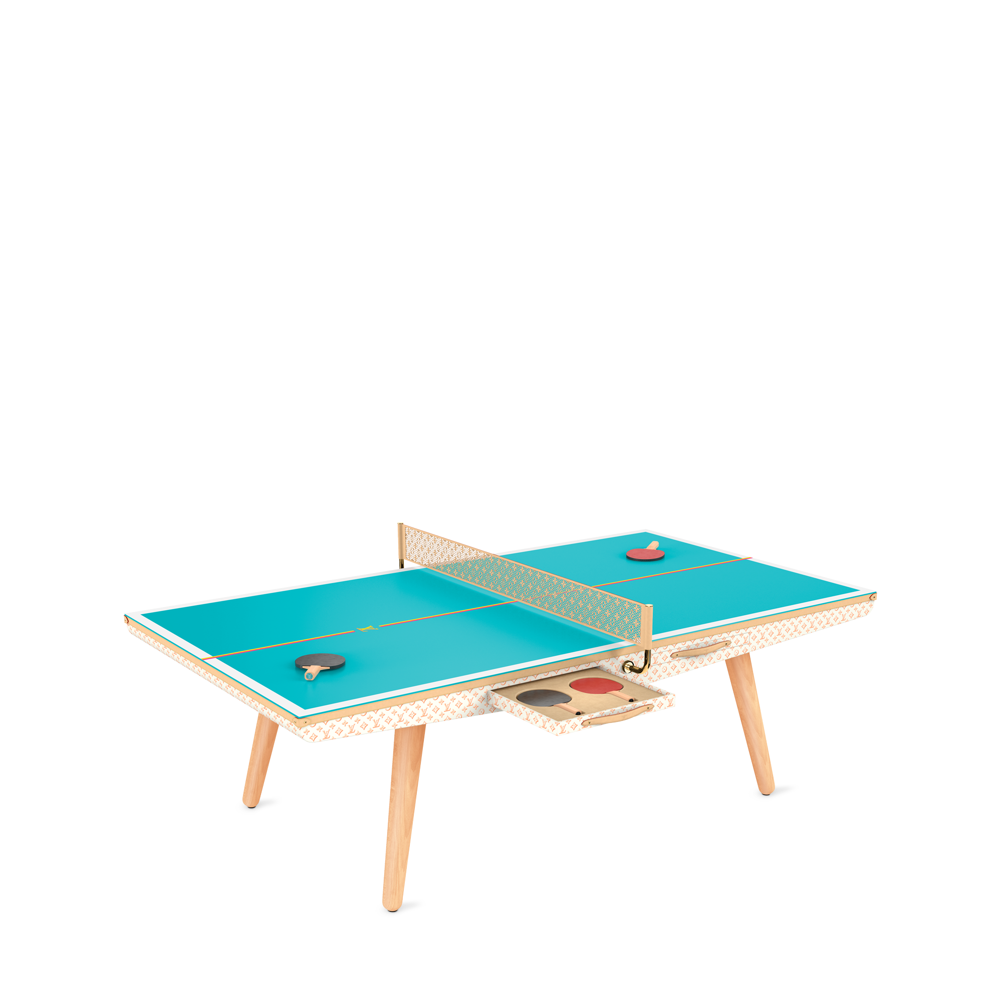Ping-Pong Table Canvas domestic size Monogram in Trunks, Travel and Home