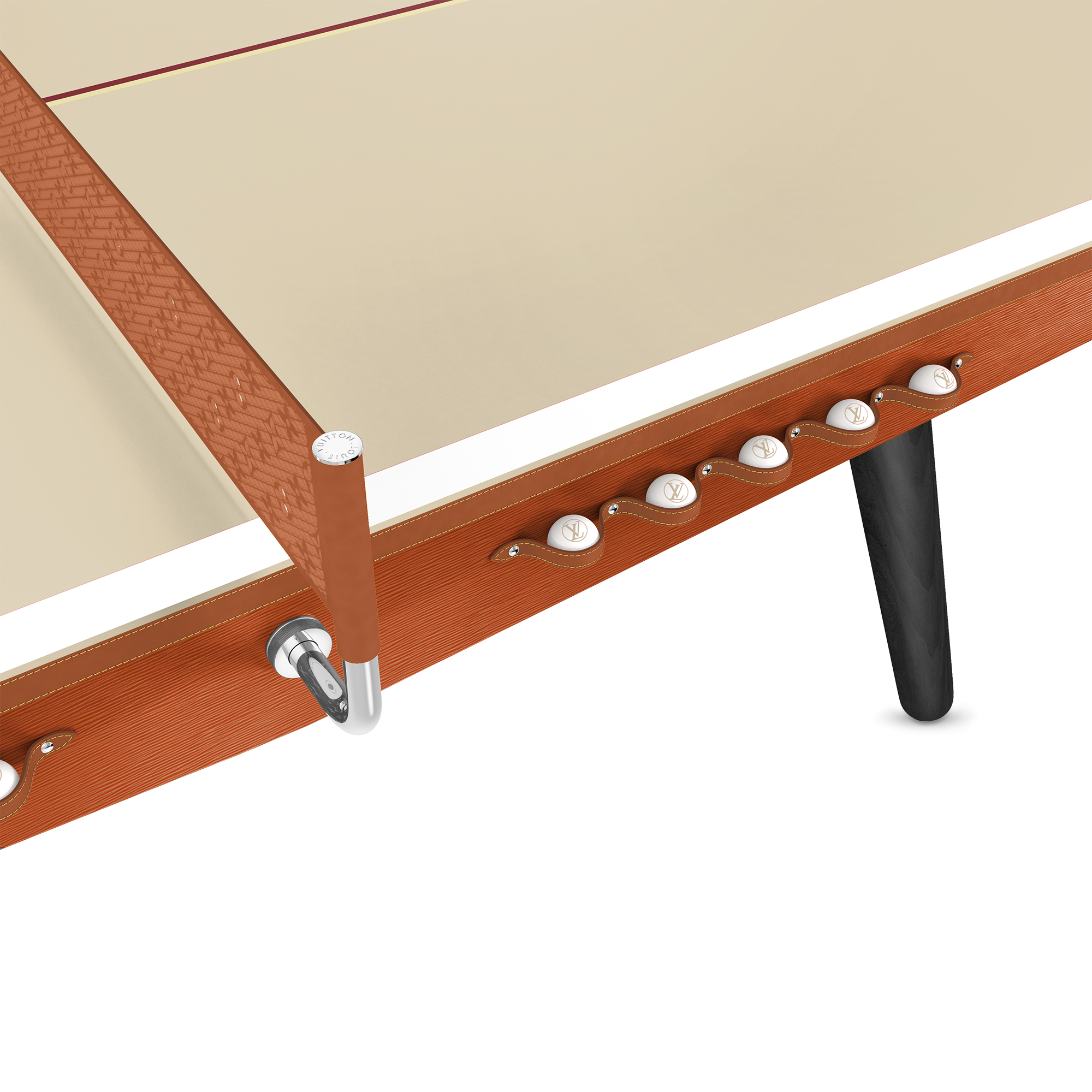 Ping-Pong Table Epi Domestic Size Epi Leather in Trunks, Travel and Home