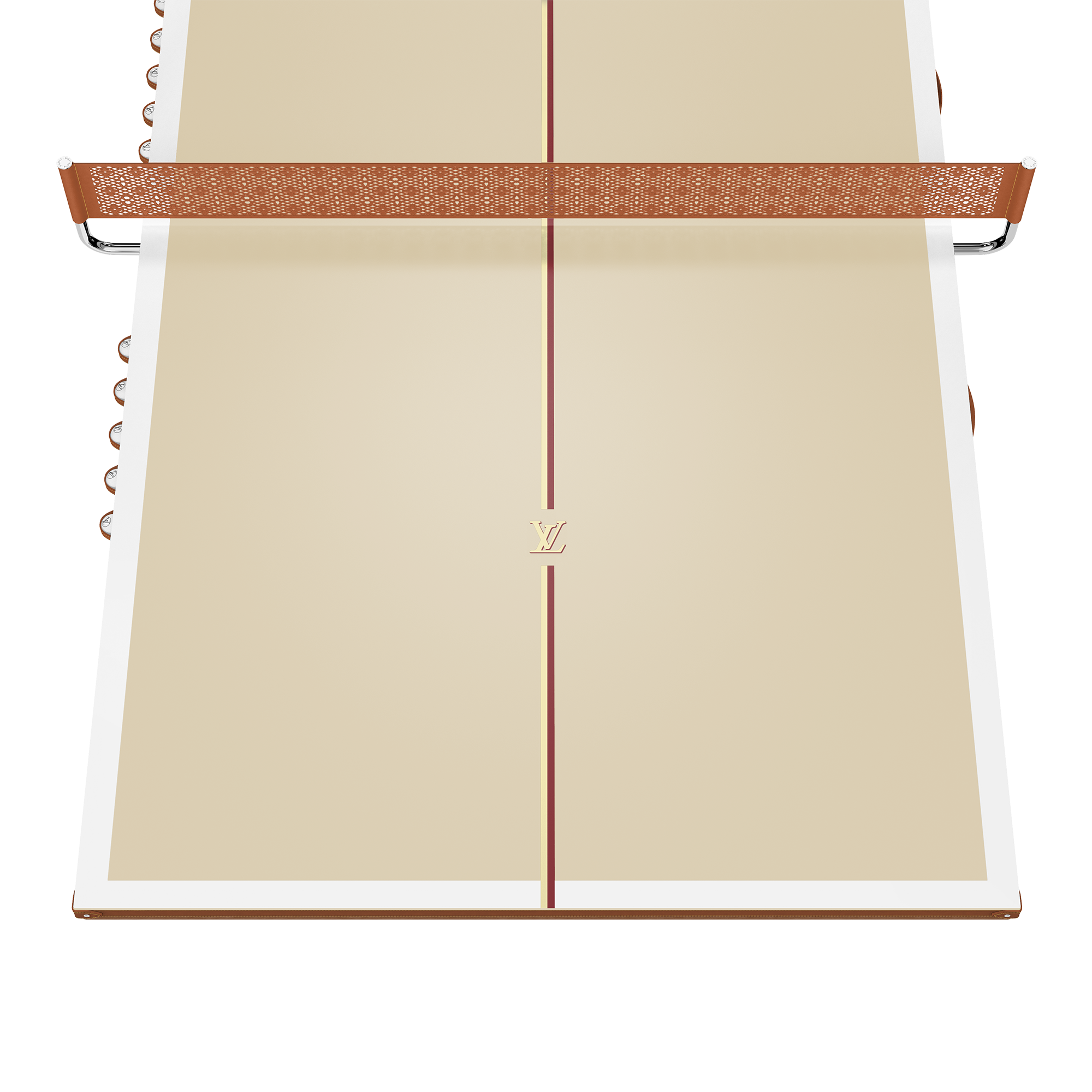 Ping-Pong Table Epi Domestic Size Epi Leather in Trunks, Travel and Home