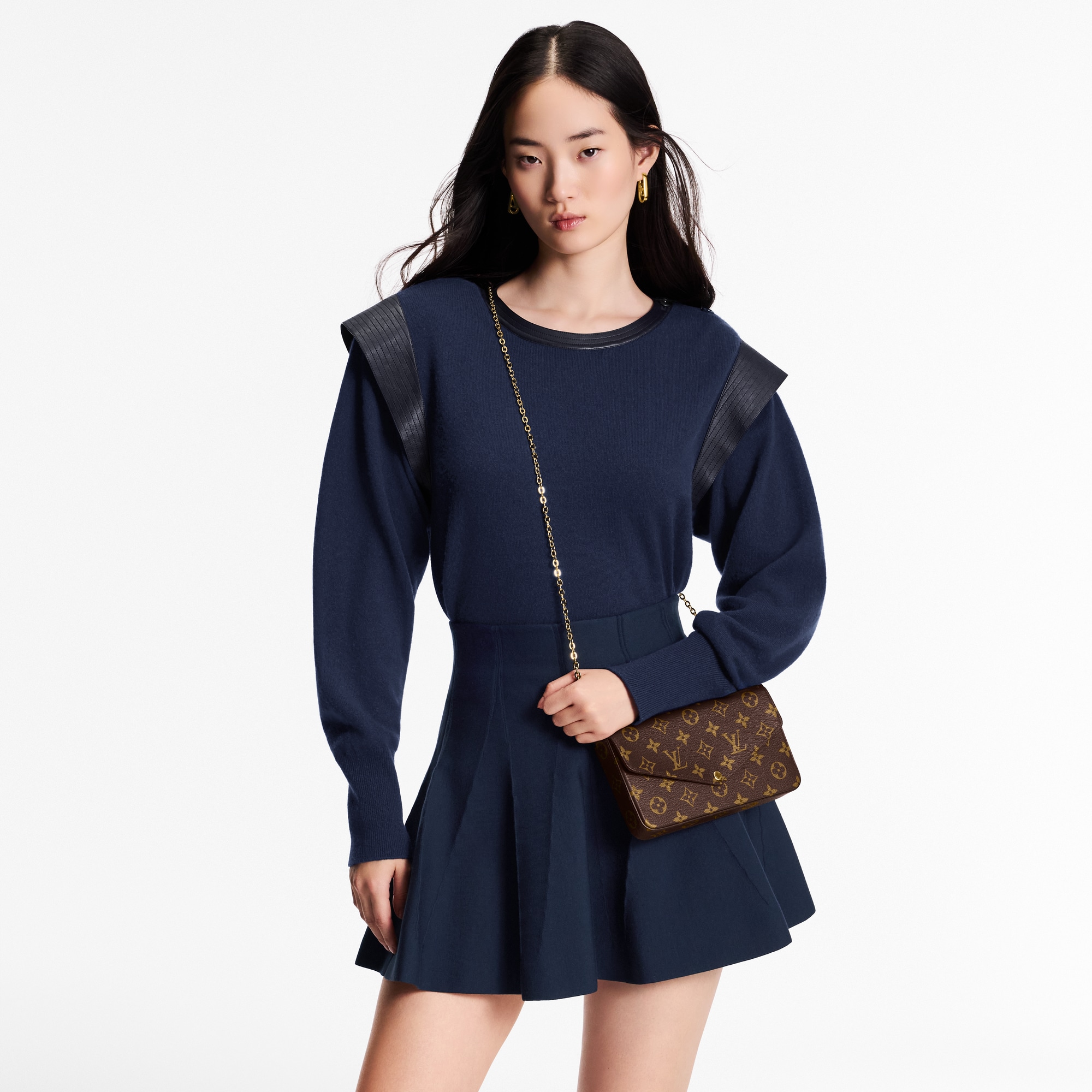 Pochette Félicie Monogram in Women