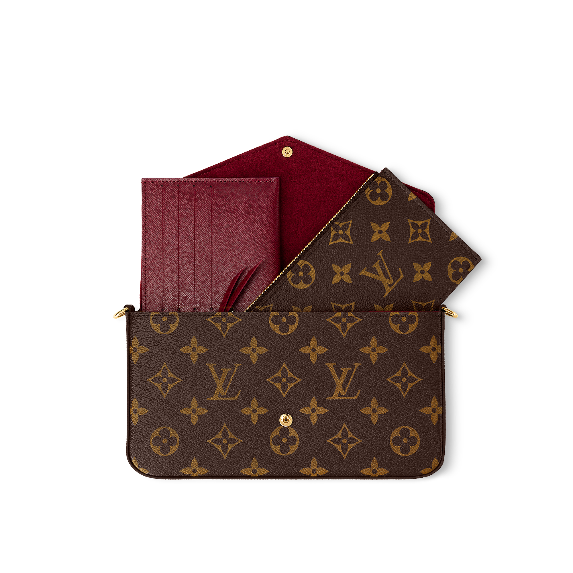 Pochette Félicie Monogram in Women