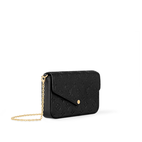 Pochette Félicie Monogram Empreinte Leather in Women's Wallets and Small Leather Goods Wallets on Chain and Micro Bags collections by Louis Vuitton (Product zoom)