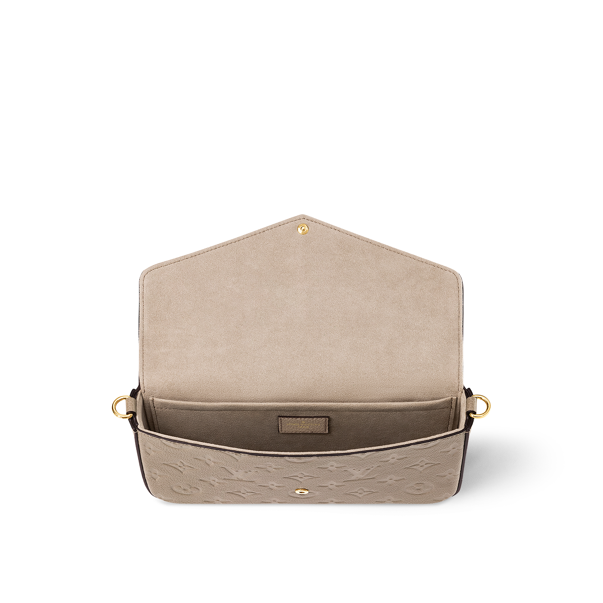 Pochette Félicie Monogram Empreinte Leather in Women