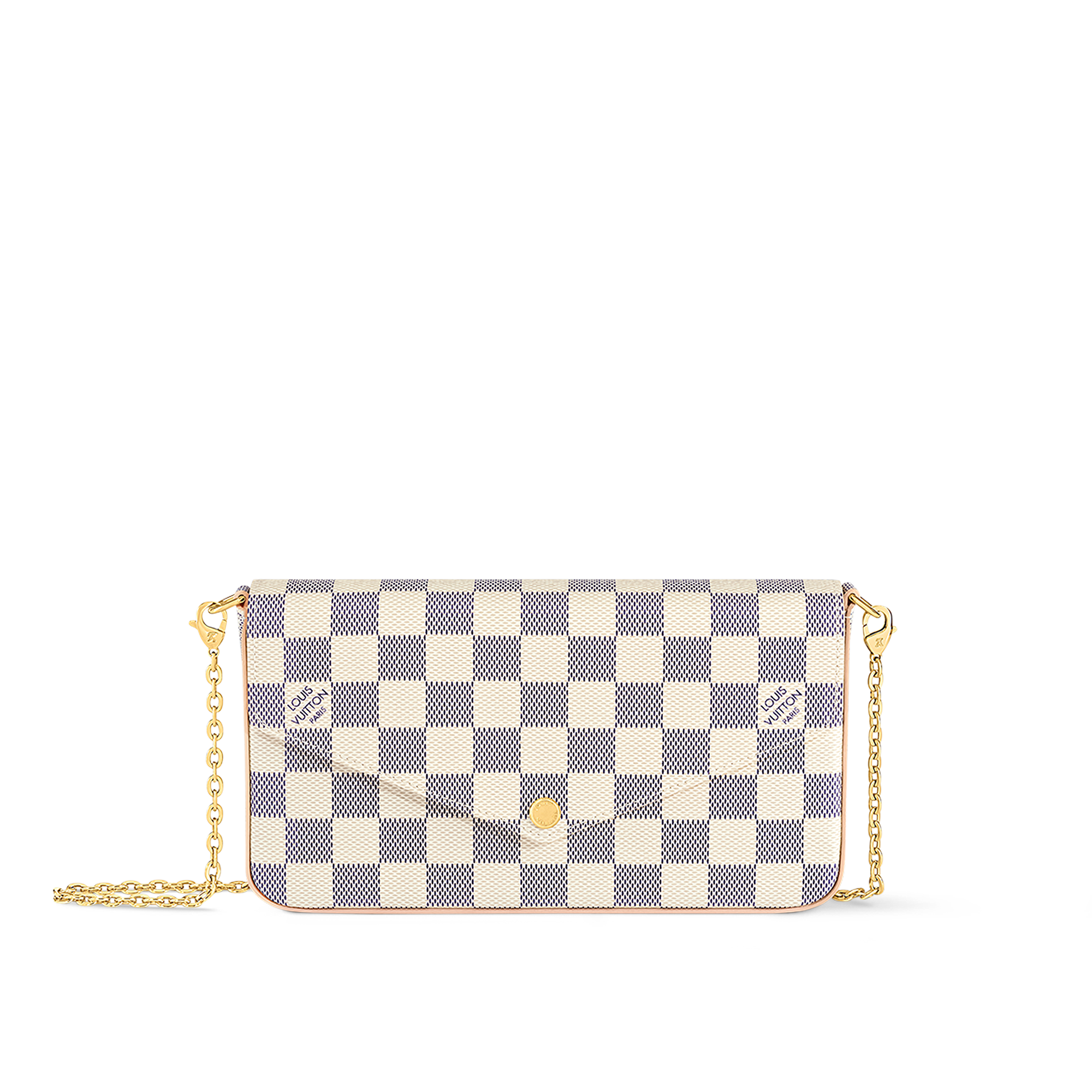 Pochette Félicie Damier Azur in Women