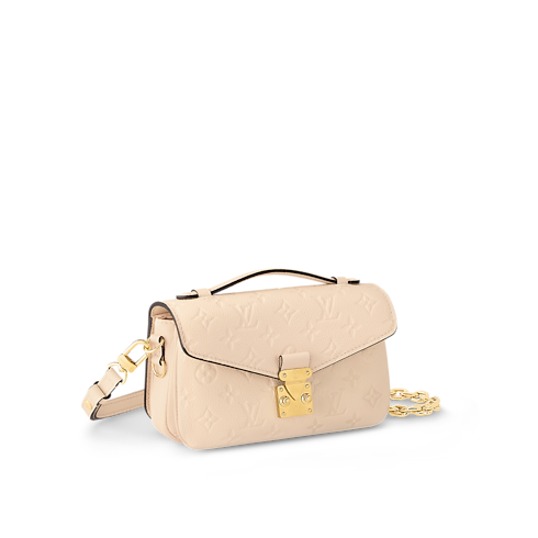 Pochette Métis East West Monogram Empreinte Leather in Women's Handbags All Handbags for Women collections by Louis Vuitton (Product zoom)