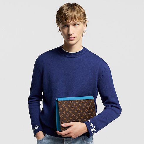Pochette Voyage MM Monogram Macassar Canvas in Super Lucky Day's For Him } collections by Louis Vuitton (Product zoom)