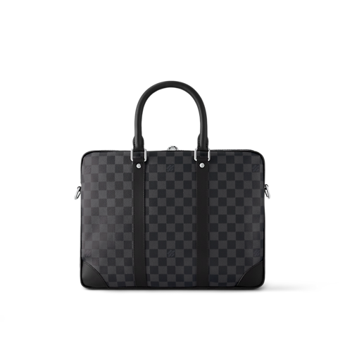 Porte-Documents Voyage PM Damier Graphite Canvas in Men's Bags All Collections collections by Louis Vuitton (Product zoom)
