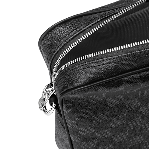 Porte-Documents Voyage PM Damier Graphite Canvas in Men's Bags All Collections collections by Louis Vuitton (Product zoom)