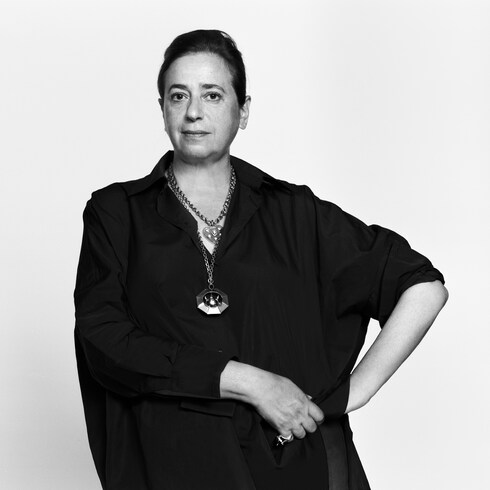 Poster of India Mahdavi in Trunks, Travel and Home's Home and Art of Dining Decoration collections by Louis Vuitton