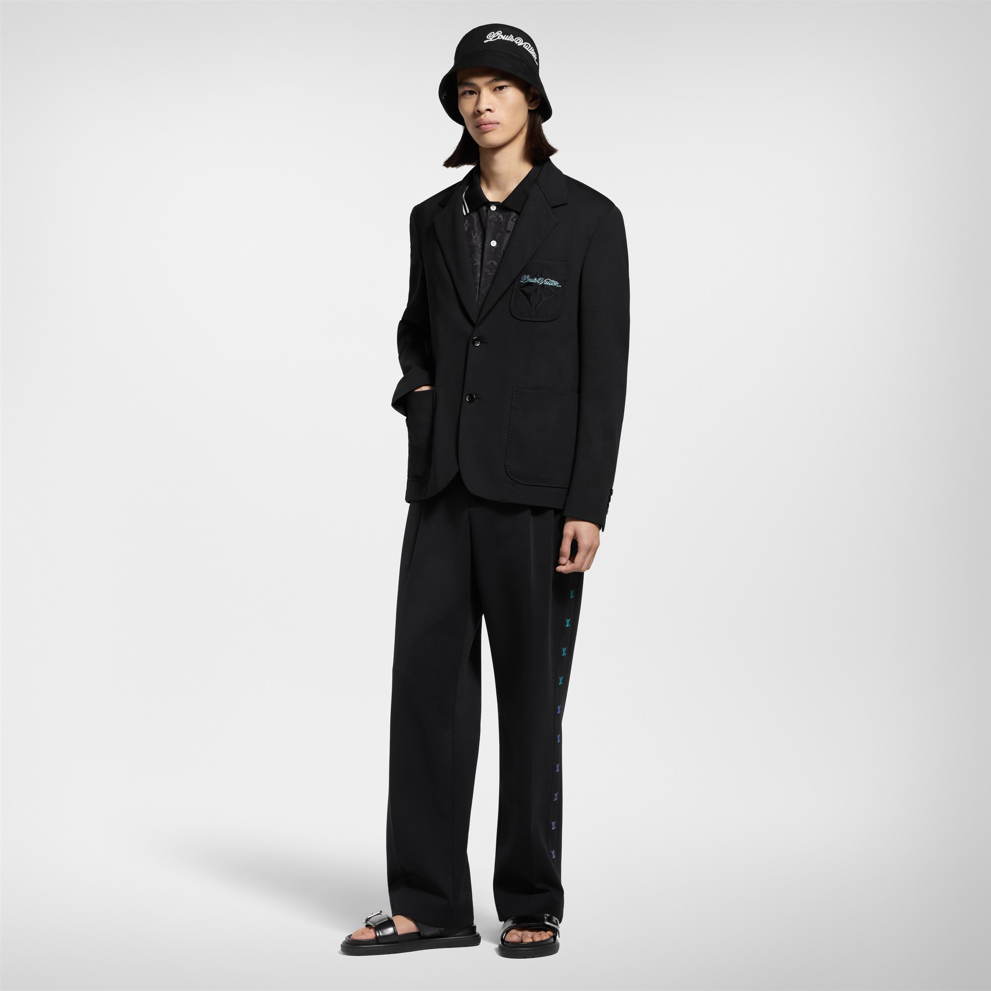 Preppy Relaxed Blazer  in Men
