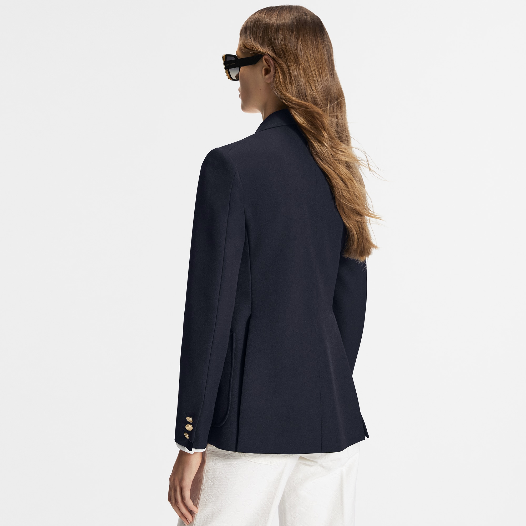 Preppy Wool Blazer  in Women