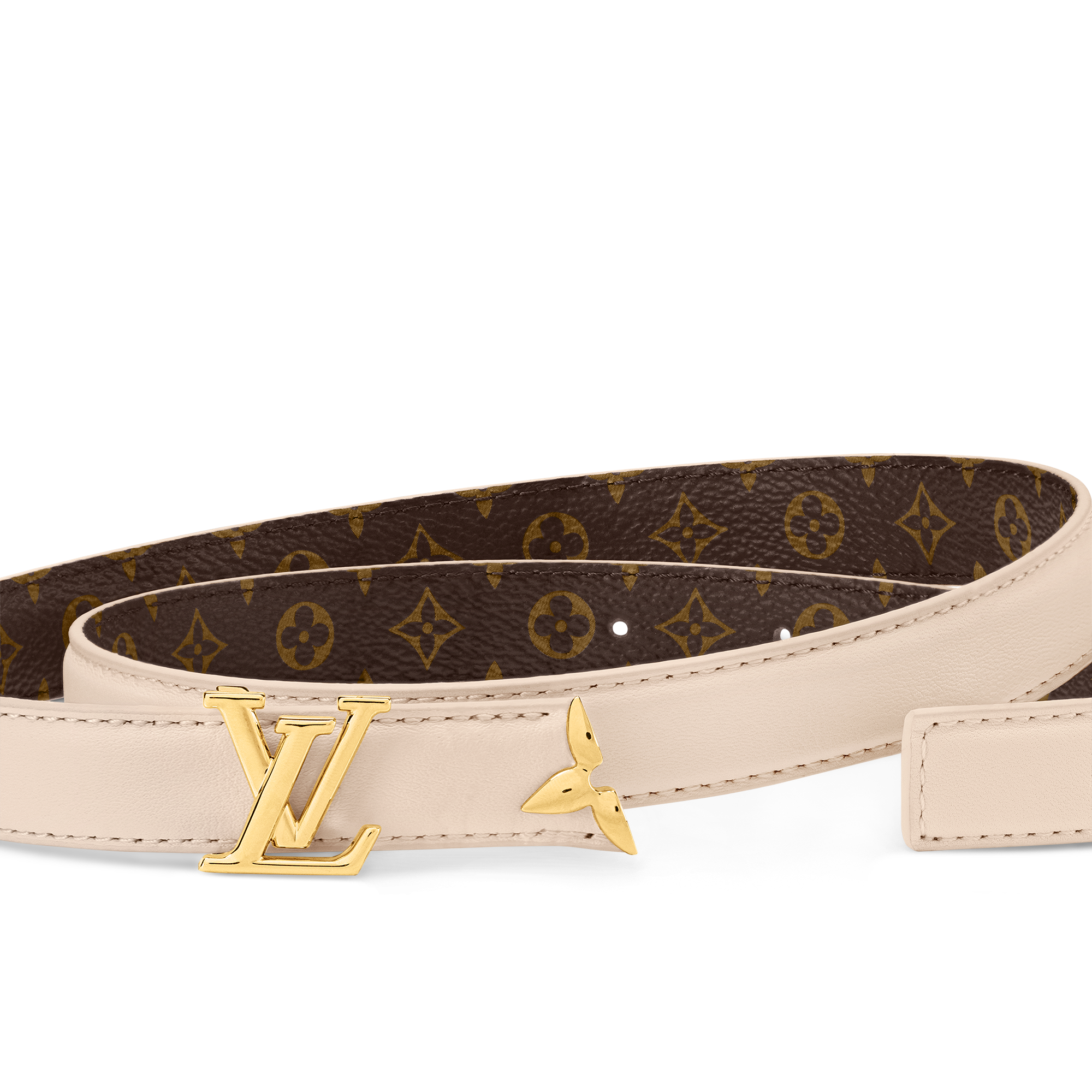 Pretty LV 20mm Reversible Belt Monogram in Women