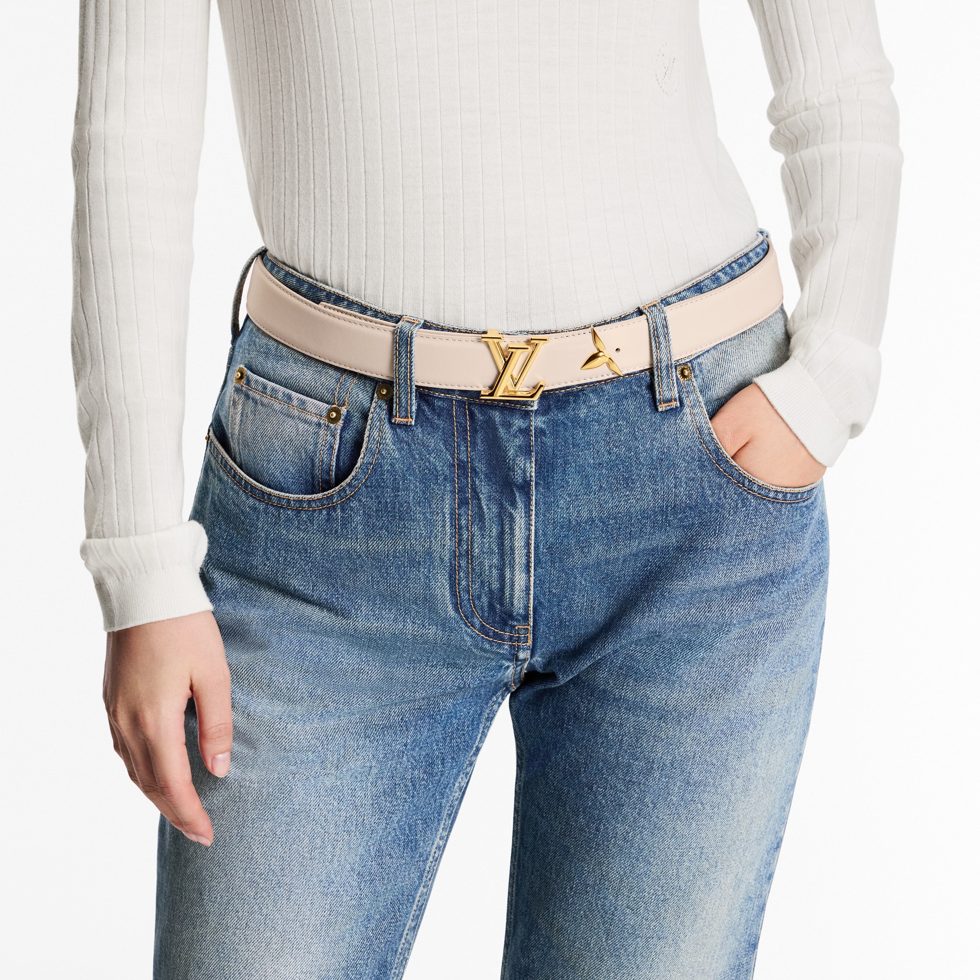 Pretty LV 30mm Reversible Belt  in Women