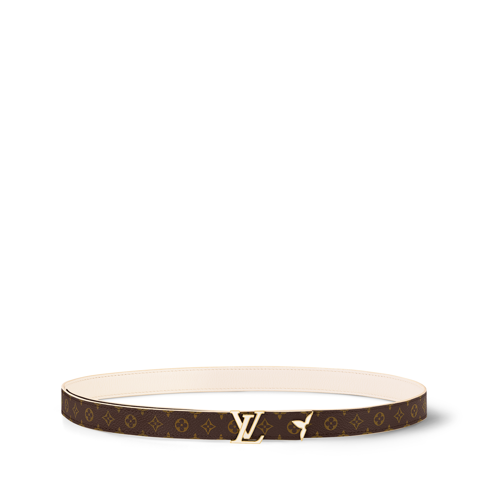 Pretty LV Enamel 20mm Reversible Belt Monogram in Women