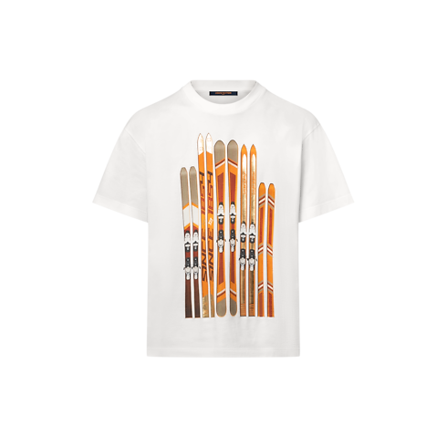 Printed Cotton T-Shirt in Men's Ready-to-Wear T-shirts and Polos collections by Louis Vuitton (Product zoom)