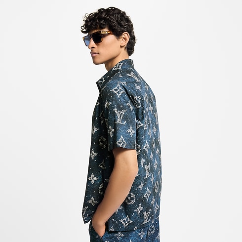 Printed Monogram Short-Sleeved Shirt in Men's Ready-to-Wear Shirts collections by Louis Vuitton (Product zoom)