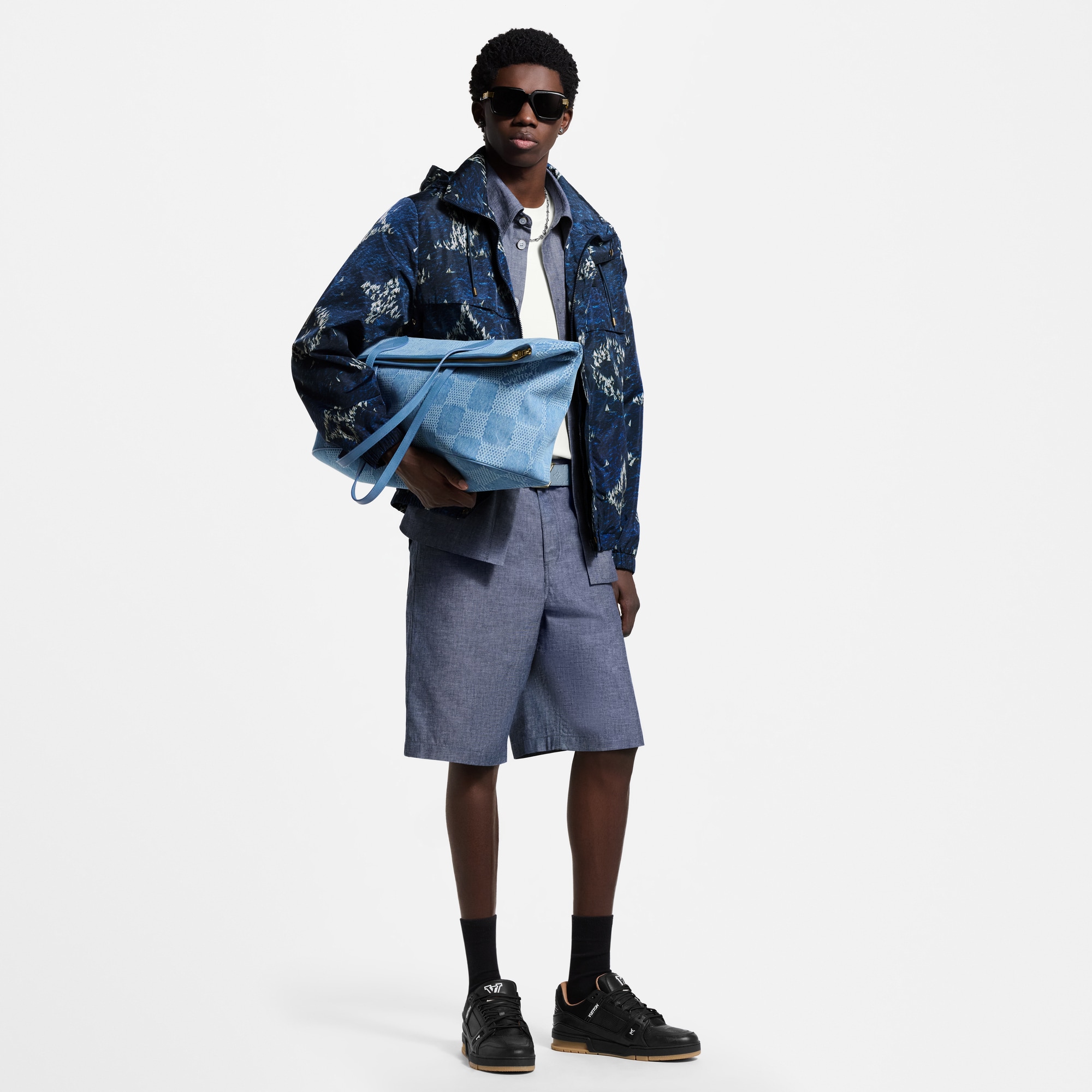 Printed Monogram Windbreaker  in Men