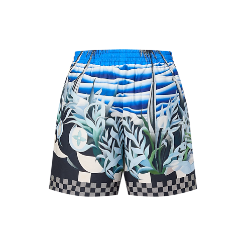 Printed Nylon Swim Shorts in Men's Ready-to-Wear Swimwear collections by Louis Vuitton (Product zoom)