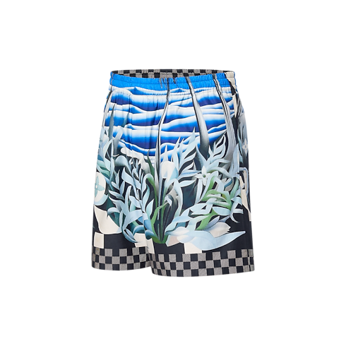 Printed Nylon Swim Shorts in Men's Ready-to-Wear Swimwear collections by Louis Vuitton (Product zoom)