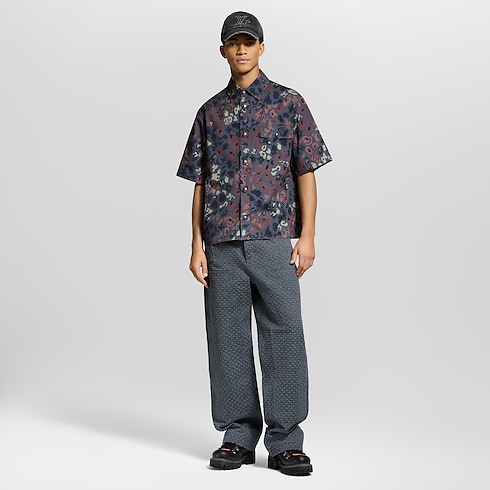 Printed Short-Sleeved Workwear Shirt in Men's Ready-to-Wear Shirts collections by Louis Vuitton (Product zoom)