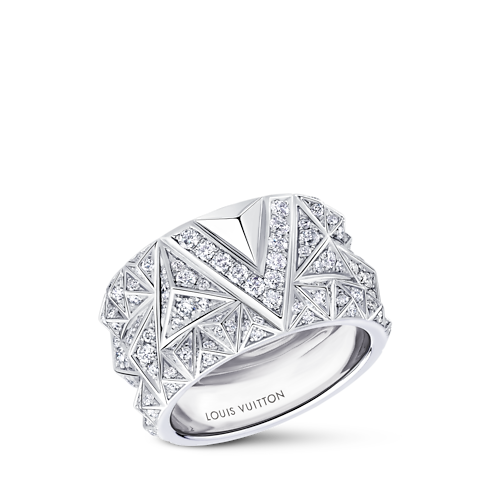 Pure V Ring, White Gold and Diamonds in Jewellery's Categories Rings collections by Louis Vuitton (Product zoom)