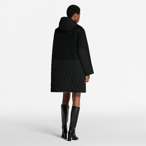 Quilt Accent Coat in Women's Ready-to-Wear Coats and Jackets collections by Louis Vuitton (Product zoom)