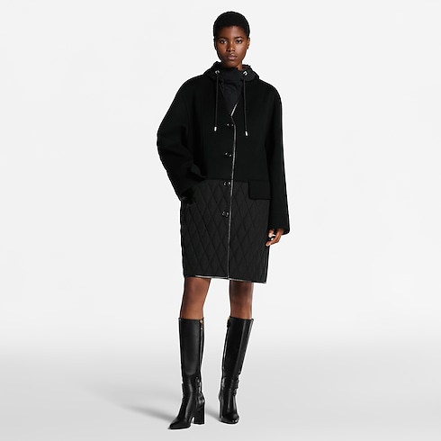 Quilt Accent Coat in Women's Ready-to-Wear Coats and Jackets collections by Louis Vuitton (Product zoom)