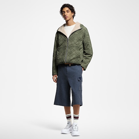 Reversible Nylon And Fleece Windbreaker in Men's Ready-to-Wear Outerwear and Coats collections by Louis Vuitton (Product zoom)
