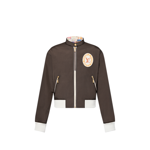 Reversible Travel Patch Bomber Jacket in Women's Ready-to-Wear Coats and Jackets collections by Louis Vuitton (Product zoom)