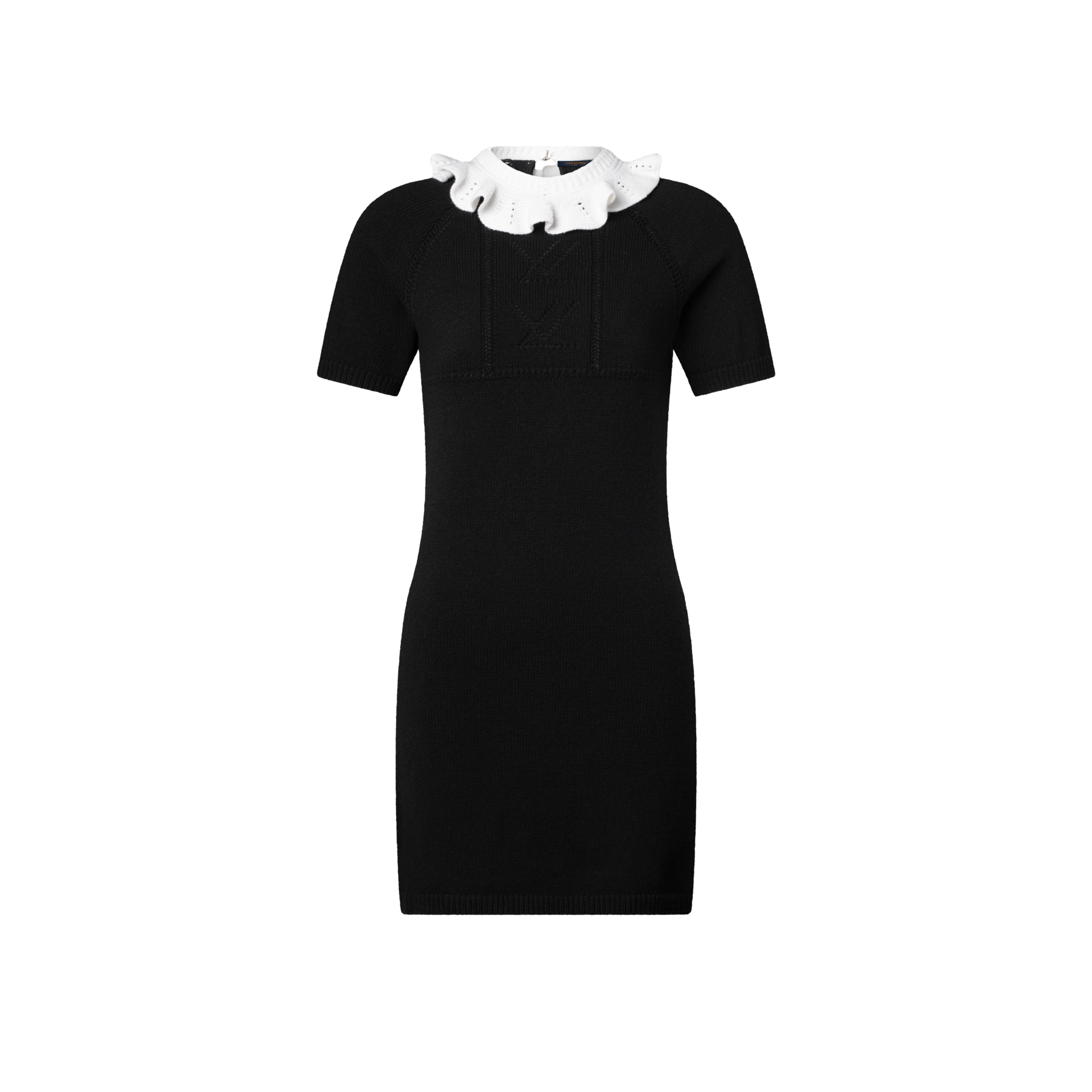 Ruffle Collar Knit Dress
  in Women