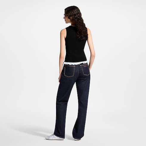 Ruffle Hem Tank Top in Women's Ready-to-Wear Tops collections by Louis Vuitton (Product zoom)
