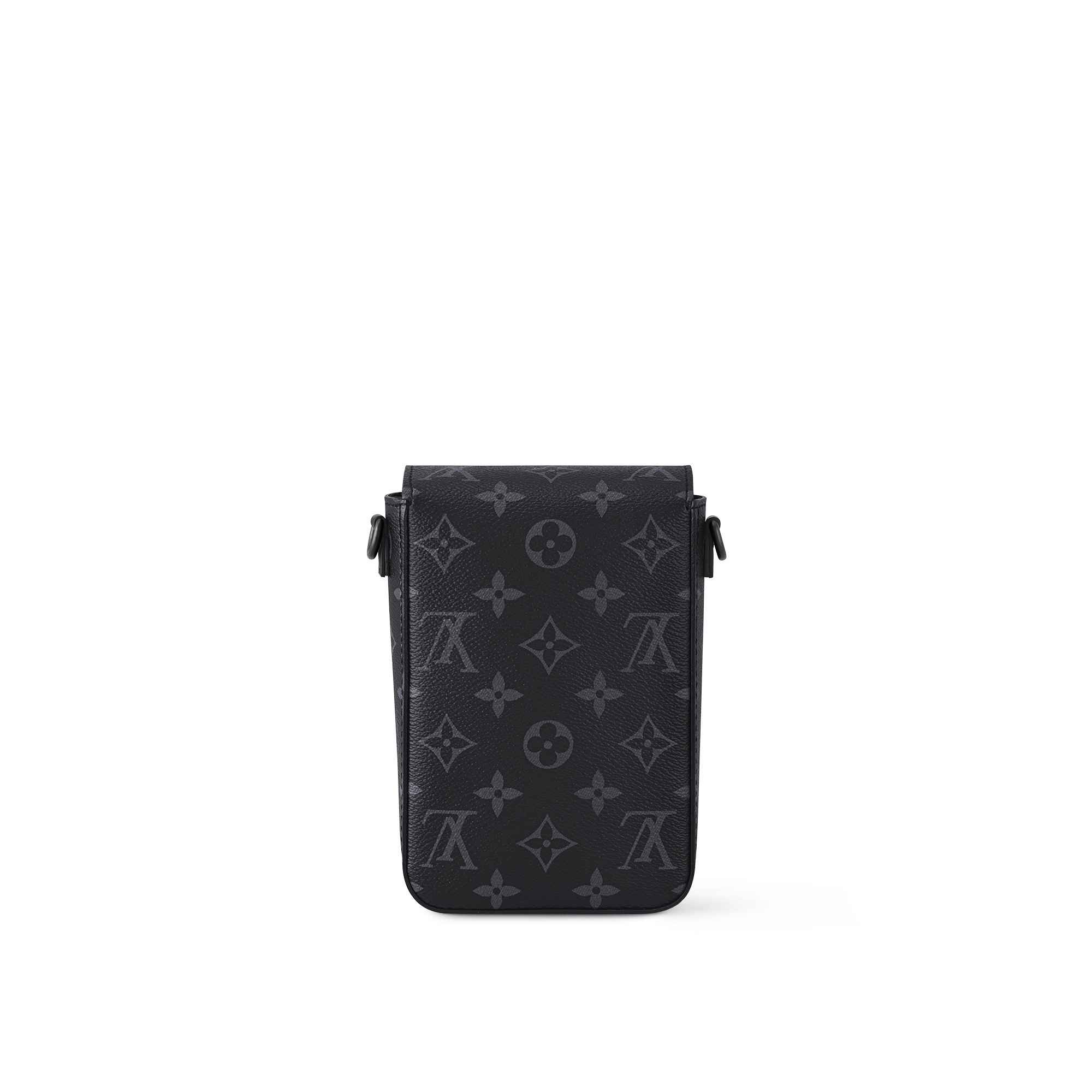 S-Lock Vertical Wearable Wallet Monogram Eclipse in Men