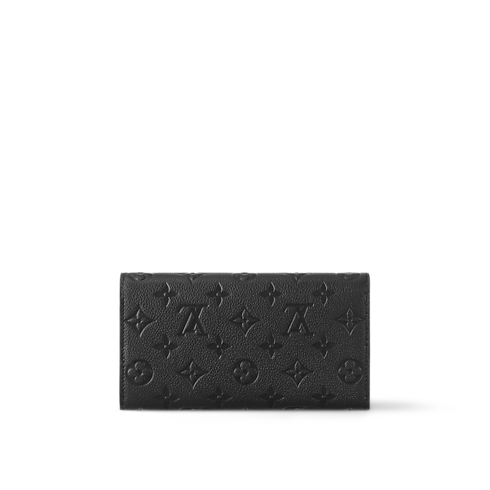 Sarah Wallet Monogram Empreinte Leather in Women's Wallets and Small Leather Goods Women's Long Wallets collections by Louis Vuitton (Product zoom)