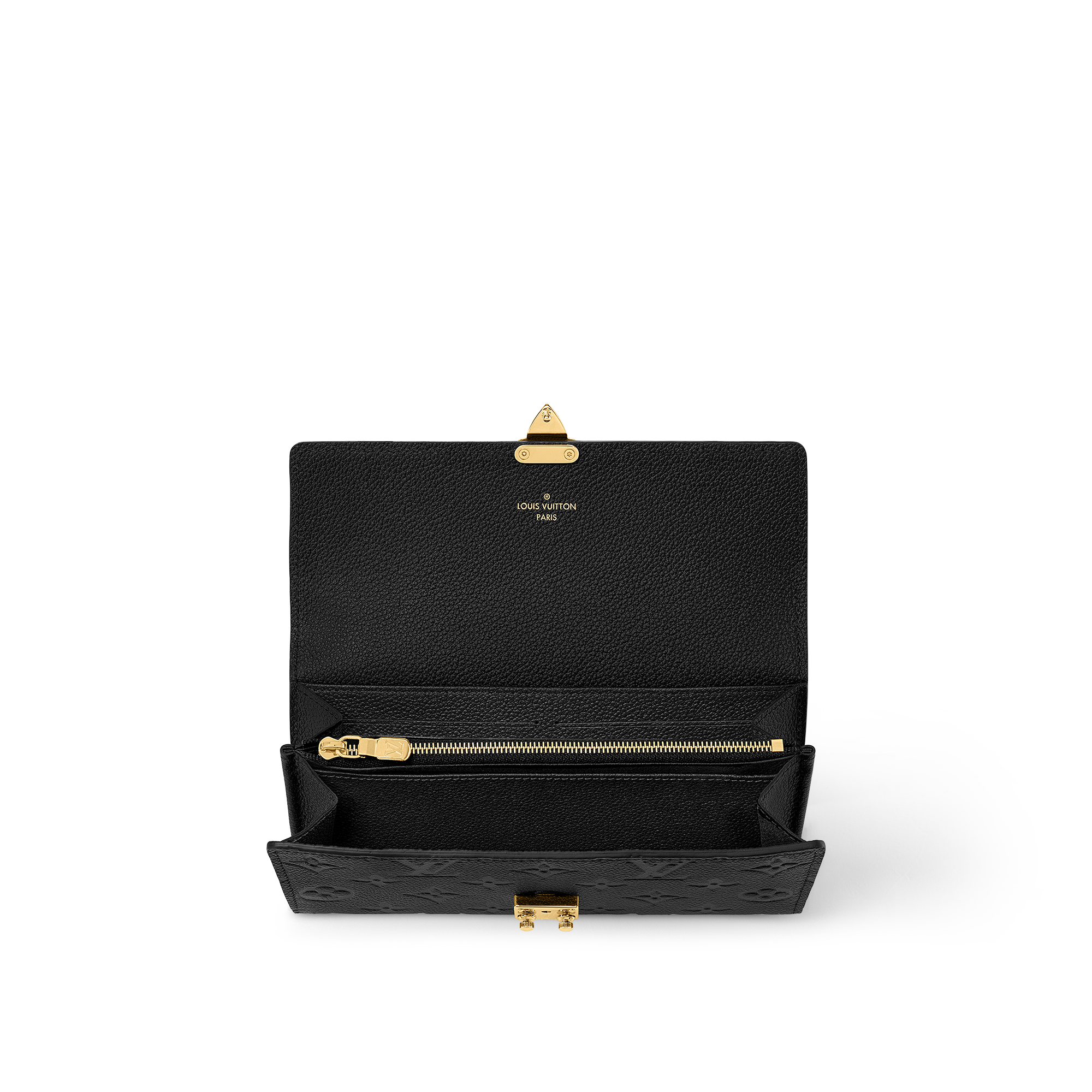 Sarah Wallet Monogram Empreinte Leather in Women