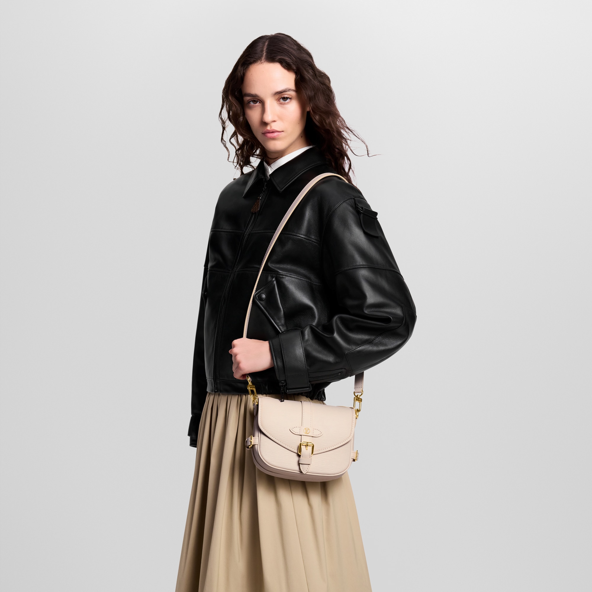 Saumur BB Epi Leather in Women