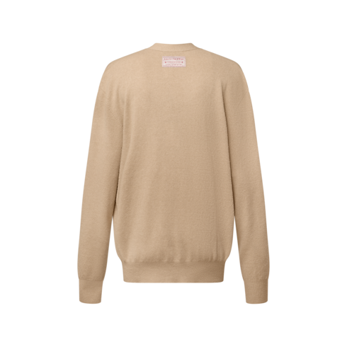 Seamless Cashmere Cardigan back view
