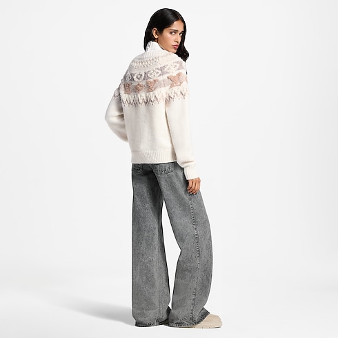 Sequin Alpine Knit Pullover in Women's Ready-to-Wear Tops and Shirts collections by Louis Vuitton (Product zoom)