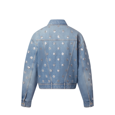 Sequin Signature Denim Jacket in Women's Ready-to-Wear Coats and Jackets collections by Louis Vuitton (Product zoom)