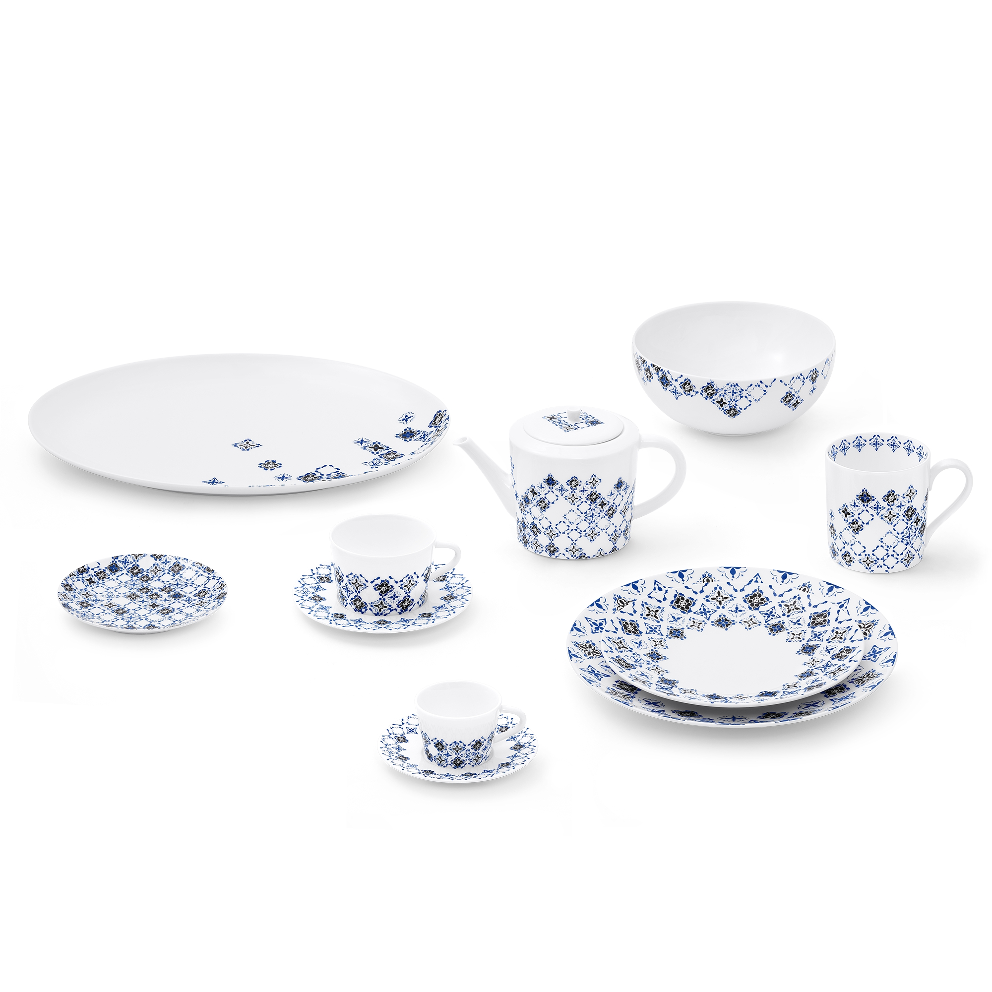 Set Of 2 Coffee Cups and Saucers LV By The Pool  in Trunks, Travel and Home