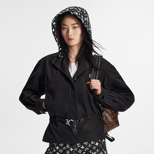 Short Hooded Parka in Women's Ready-to-Wear Coats and Jackets collections by Louis Vuitton (Product zoom)