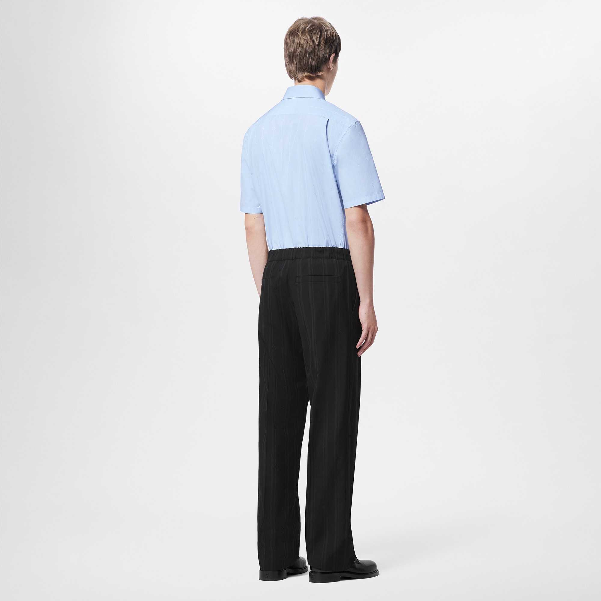 Short-Sleeved Cotton Shirt  in Men