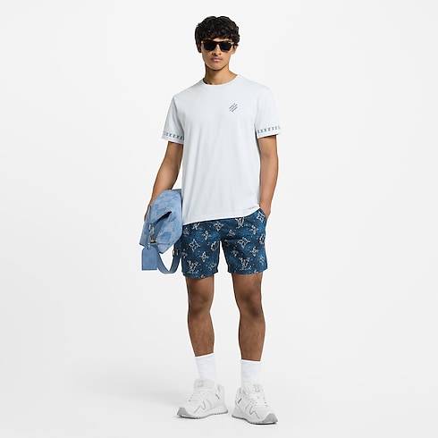 Short-Sleeved Signature Crewneck in Men's Ready-to-Wear All Ready-to-Wear collections by Louis Vuitton (Product zoom)