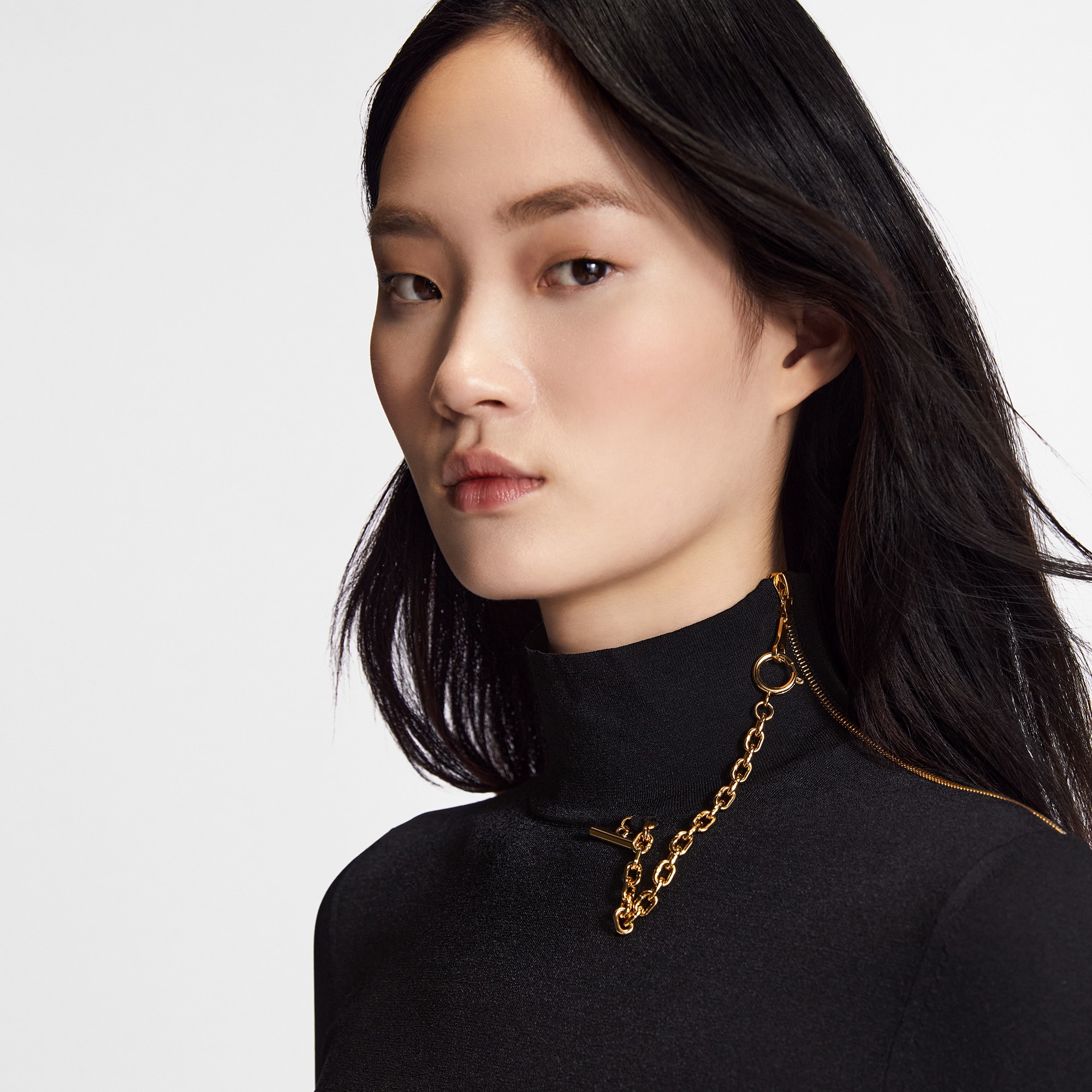 Shoulder Detail Turtleneck Sweater  in Women